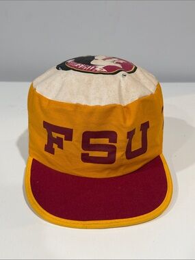 Florida State University Maroon and Gold Vintage FSU Cap Painters Hat